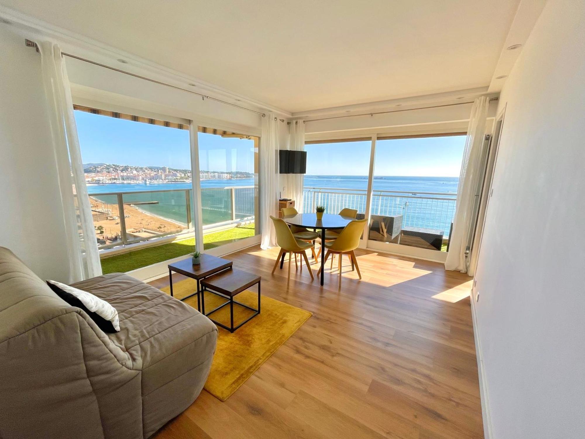Frejus Plage - T2 -Vue Mer Feerique Экстерьер фото